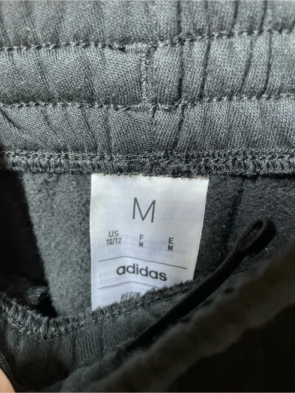 adidas boys medium 10-12 black sweatpants
